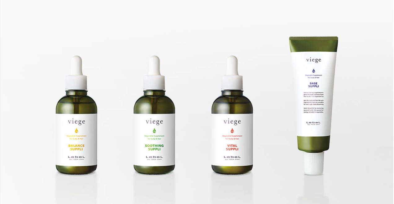 ヴィージェスキャルプケアメニュー